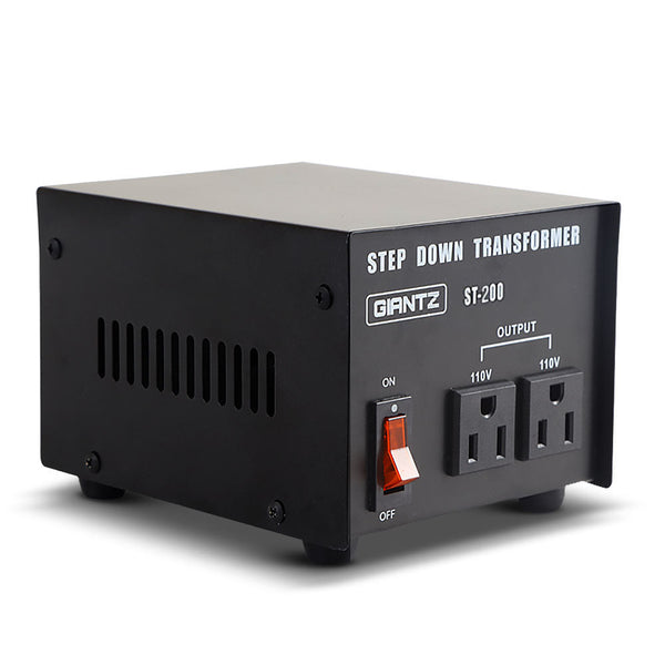 Giantz 200 Watt Step Down Transformer Step Down Transformers