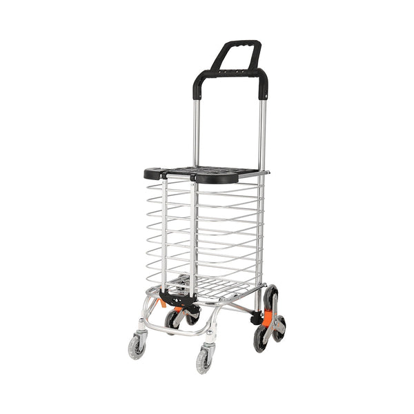Emajin Foldable Shopping Cart Trolley 35L Grocery Bag Rolling Wheel Portable Kitchen Carts