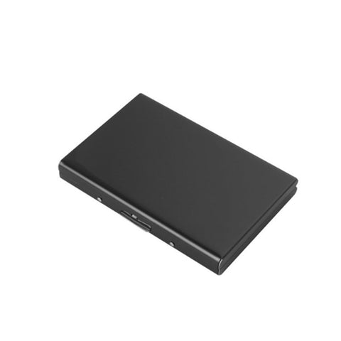 Stainless Steel Card Case Unisex Credit Package Business Holder Id & Document Holders