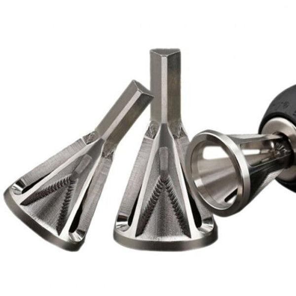 Stainless Steel Deburring Tool External Chamfer Drill Bit Remove Burr Silver Drill Bits