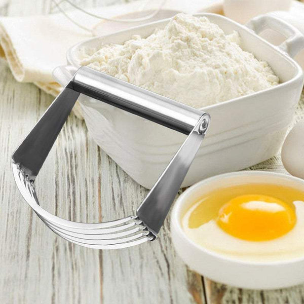 Blenders Stainless Steel Dough With 5 Blades Cutter Mixer Kitchen Baking Tool.