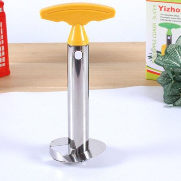 Stainless Steel Easy To Use Pineapple Slicers Kitchen Tools Green Peelers & Slicers