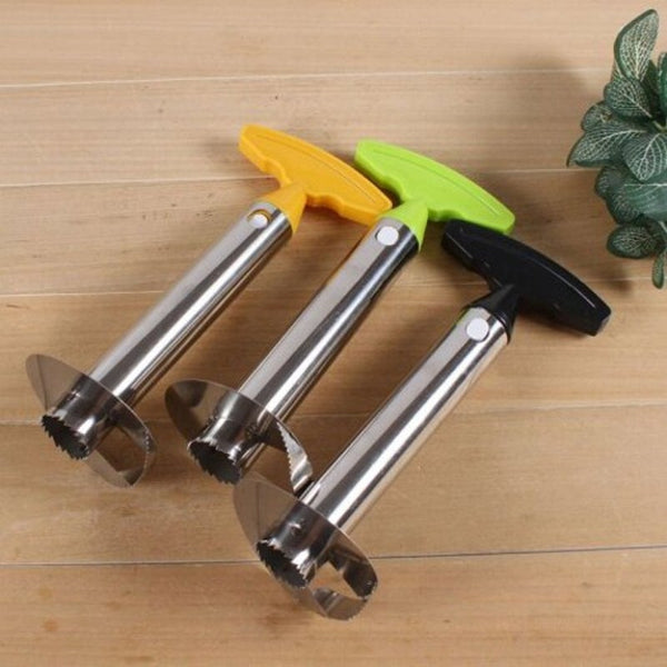 Stainless Steel Easy To Use Pineapple Slicers Kitchen Tools Green Peelers & Slicers
