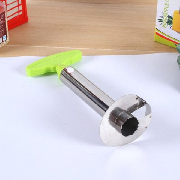 Stainless Steel Easy To Use Pineapple Slicers Kitchen Tools Green Peelers & Slicers
