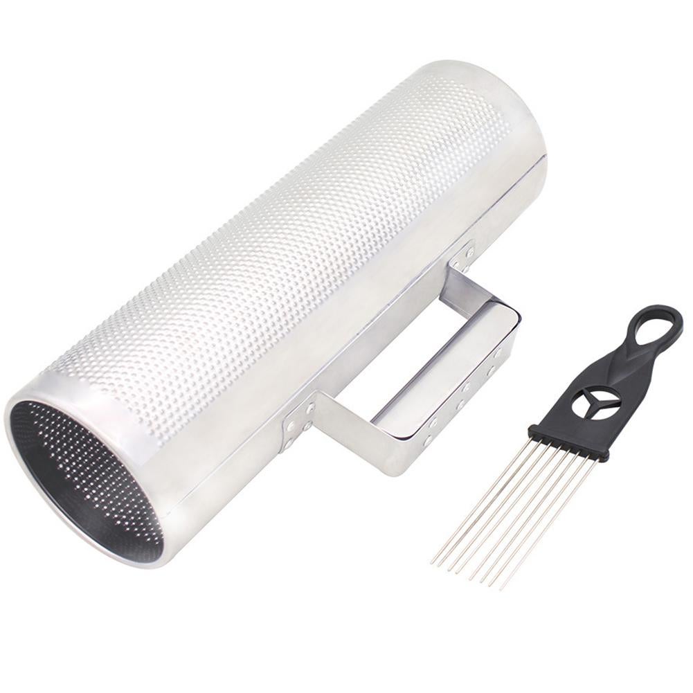 Stainless Steel Guiro Instrument With Scraper Latin Percussion Musical Tool Equipment Accessories Attachment Other Percussion