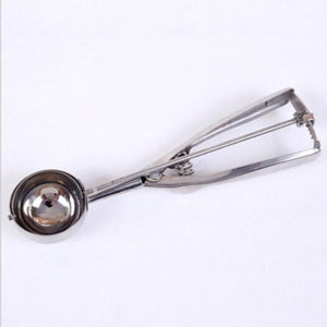 Stainless Steel Ice Cream Scoop Silver