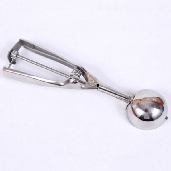 Stainless Steel Ice Cream Scoop Silver Scoops