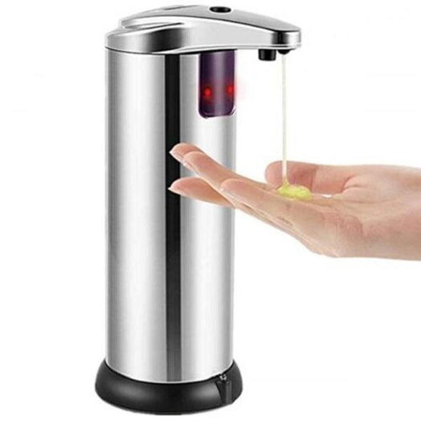 Stainless Steel Infrared Sensor Soap Dispenser Silver