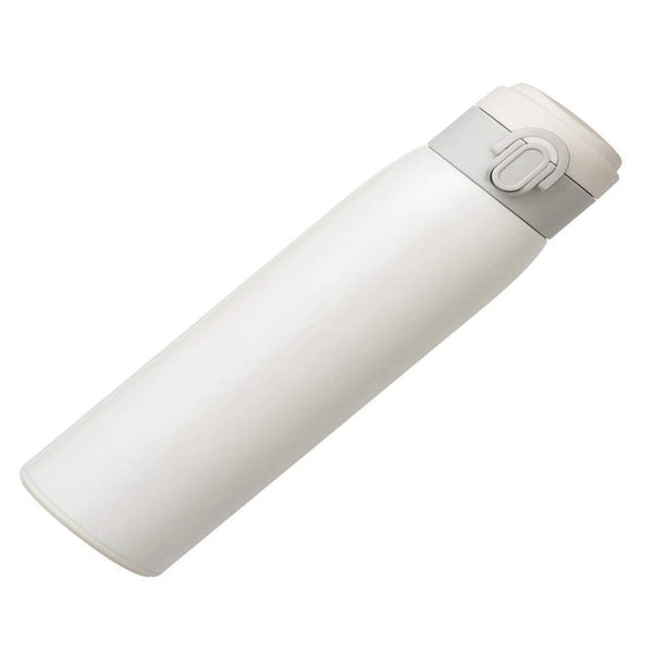 Stainless Steel Insulated Travel Mug Leakproof Vacuum Water Bottles Coffee Cup 500Ml White Vacuum Flasks & Mugs