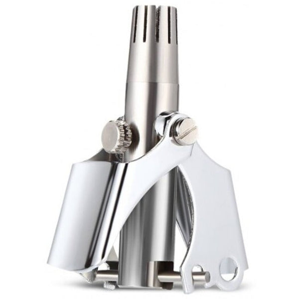 Stainless Steel Manual Nose Ear Hair Trimmer Silver Clippers & Trimmers