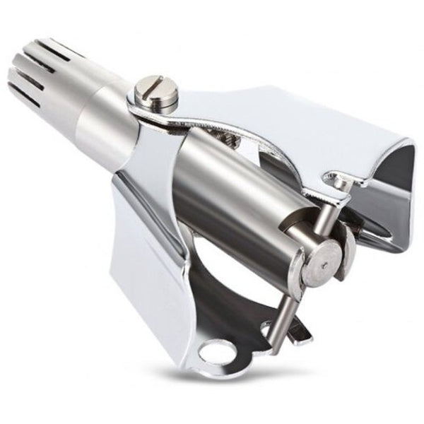 Stainless Steel Manual Nose Ear Hair Trimmer Silver Clippers & Trimmers