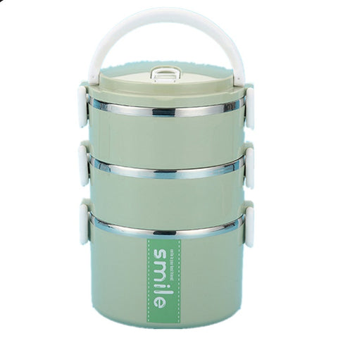 Stainless Steel Thermal Lunch Box With Microwave Container Japanese Bento For Kids Fruits Food Containers Lunchboxes