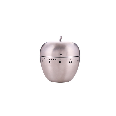 Stainless Steel Timer Kitchen Machinery Timing Reminder Clock Apple Timers