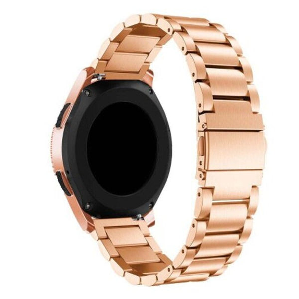 Stainless Steel Watch Band Wrist Strap For Samsung Galaxy 42Mm Sm R810 Rose Gold Watch Bands