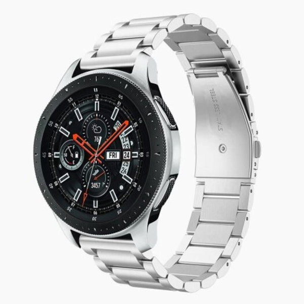 Stainless Steel Watch Band Wrist Strap For Samsung Galaxy 46Mm Sm R800 Silver Watch Bands