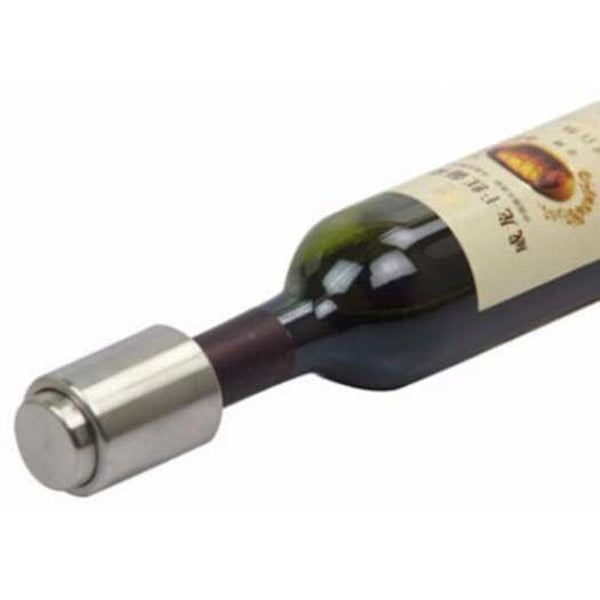 Stainless Steel Wine Bottle Stopper Vacuum Sealer Bar Tools Silver Bottle Stoppers