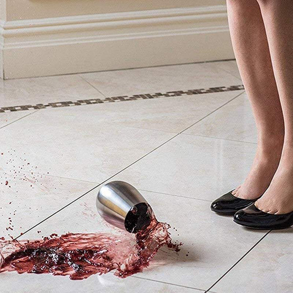 Wine Glasses Stainless Steel Goblets Champagne Bar Party Banquet Wine & Champagne Glasses