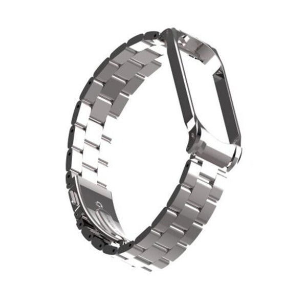 Stainless Steel Wrist Strap For Xiaomi Mi Band 4 Smart Wristband Silver Watch Bands