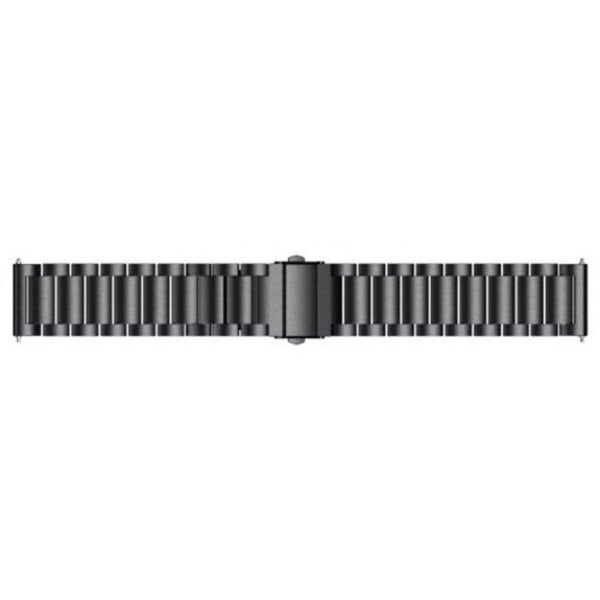 Stainless Strap For Amazfit 2 / 2S Watch 22Mm Black Watch Bands