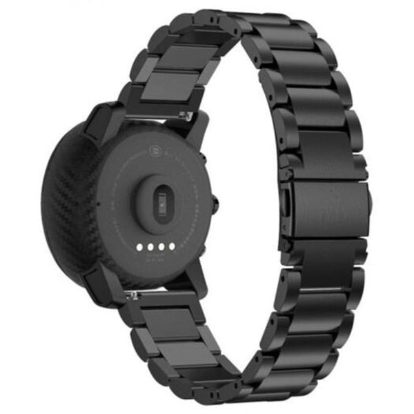 Stainless Strap For Amazfit 2 / 2S Watch 22Mm Black Watch Bands