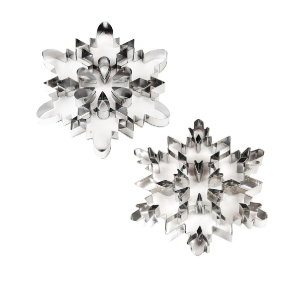 Stainless Steel Snowflake Cookie Cutter Baking Tools Cookie Cutters