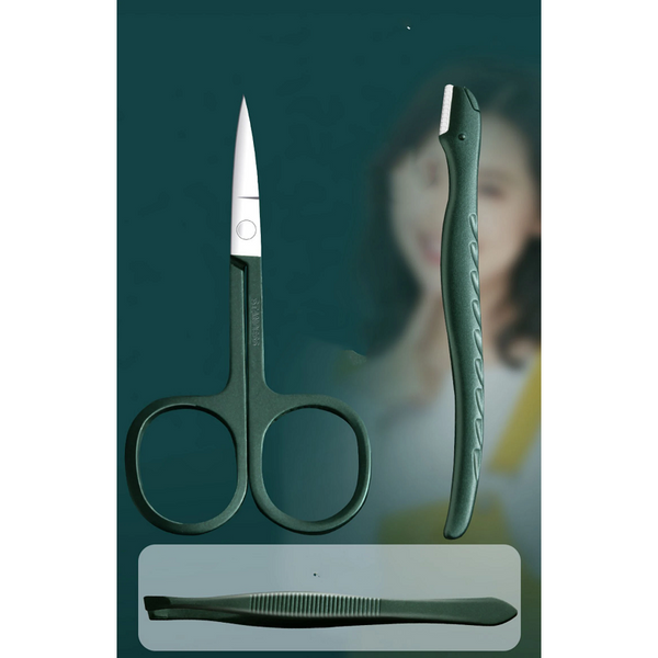 Stainless Steel Nail Clipper Set Grooming Tool With Case For Care Manicure & Pedicure Tools & Kits