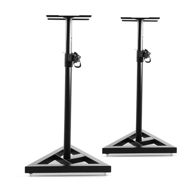Alpha Set Of 2 120Cm Surround Sound Stand Black Speaker Mounts & Stands