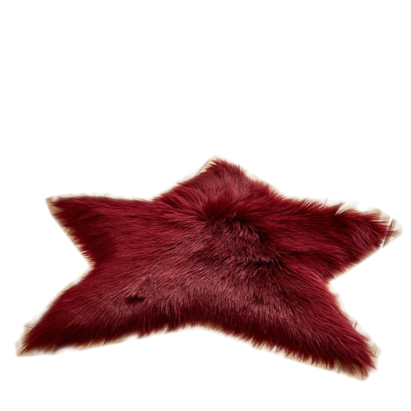Pentagram Shaped Artificial Wool Fur Soft Plush Rug Carpet Mat Ver 11 Rugs & Carpets