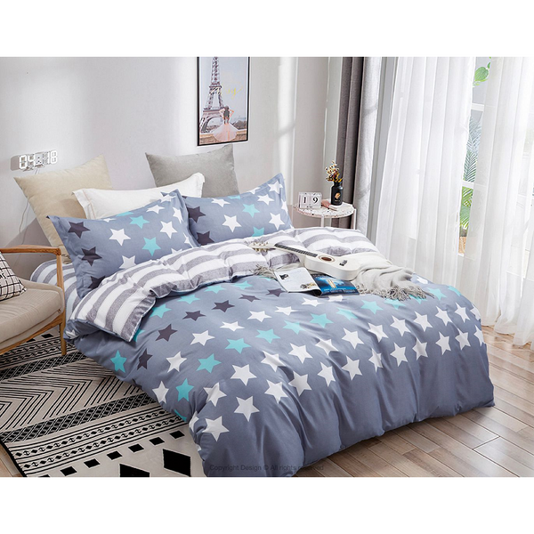 Fabric Fantastic Stars Quilt/Duvet Cover Set Quilt Covers