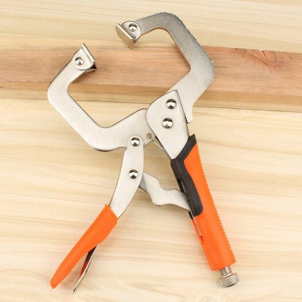 Metal Face Clamp For Woodworking Table Vise Grip Tool Cabinets Locking Clamps