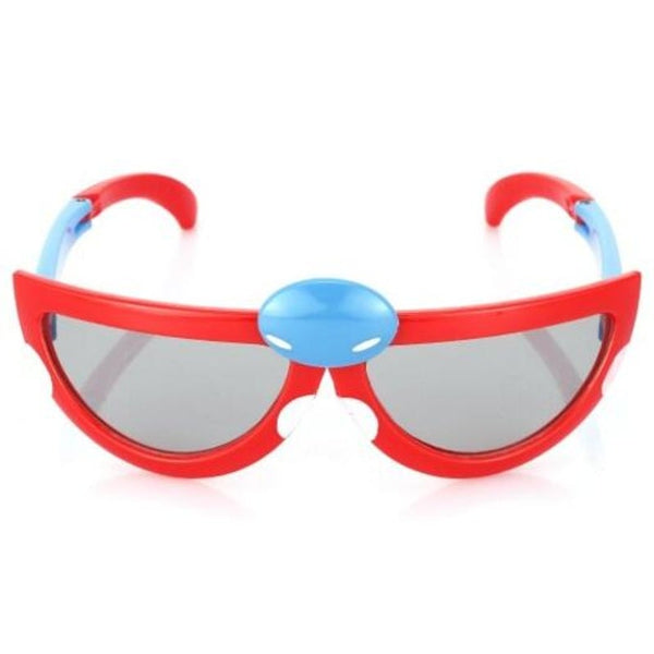 Stereo Cinema Cartoon 3D Glasses For Children 2Pcs Red