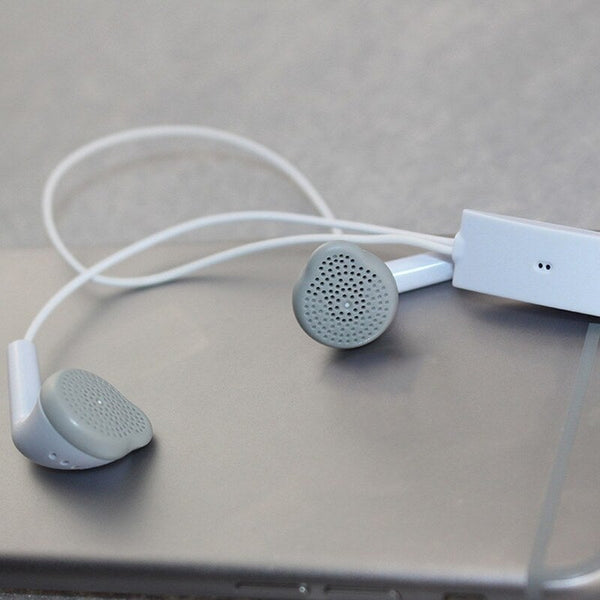 Stereo Headphones 3.5Mm Wired In Ear Earphones With Mic Noise Isolating Headset For Smartphones Tablets Laptops Mp34 More Wired Earphones