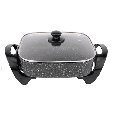 Stone Electric Fry Pan For Cooking, 7.2L Capacity, Non-Stick