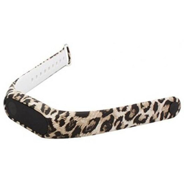 Strap Colorful Wristband Replacement Smart Accessories Silicone For Xiaomi Mi Band 2 Bracelet Leopard Print Pattern