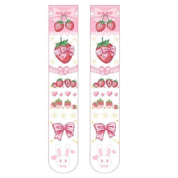 Strawberry Babe Stockings