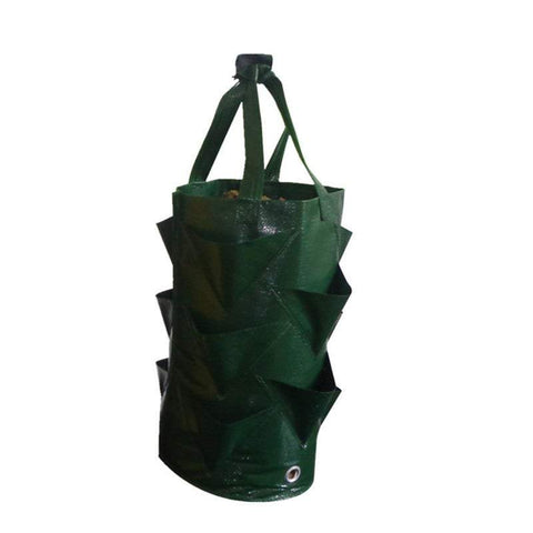 Pots Planters Strawberry Growing Bag Hanging Garden Fruit Vegetables Reusable Planting Baskets Pots Window Boxes