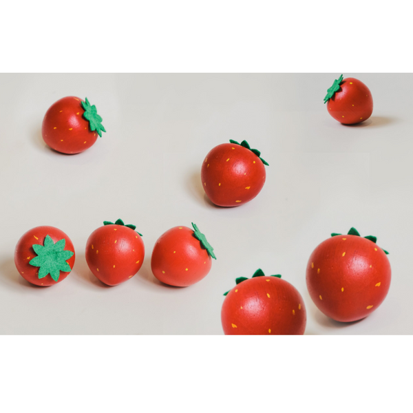 Strawberry Punnet 12 Pcs Food Storage Containers