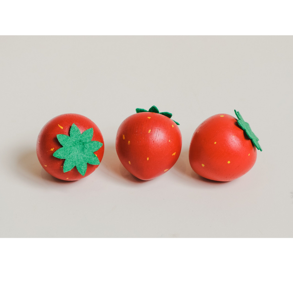 Strawberry Punnet 12 Pcs Food Storage Containers