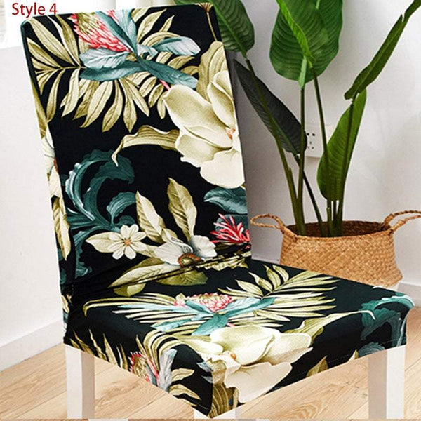 Chair Sofa Covers Stretchable Soft Flower Pattern Protective Chair Covers