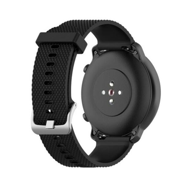 Stripe Smart Bracelet Replacement Strap For Amazfit Gtr 47Mm Black Watch Bands