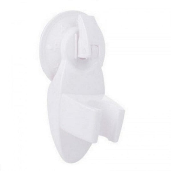 Strong Chuck Bathroom Shower Head Holder Bracket Base White 13X4.5Cm Shower Head Holders