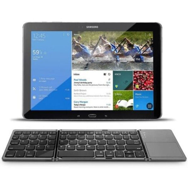 Stylish Mini Foldable Wireless Bluetooth Keyboard Black Keyboards & Keypads