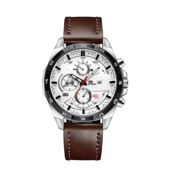 Veile Studios Stylish Waterproof Outdoor Sports And Leisure Watch Belt Calendar Quartz Suitable For Men Watches