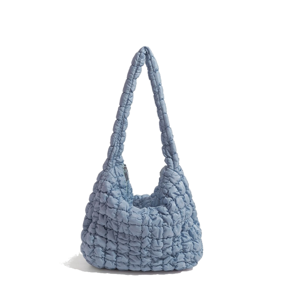 Stylish Shoulder Handbag Women Nylon Zipper Closure Solid Color Large Medium Women's Bags & Handbags