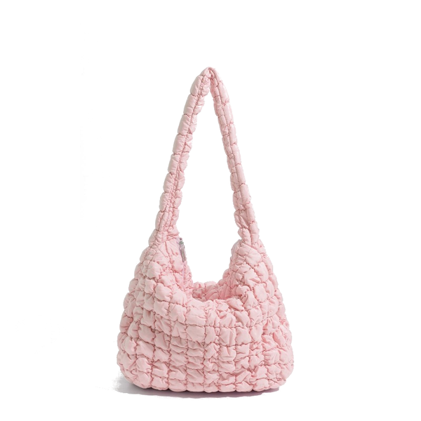 Stylish Shoulder Handbag Women Nylon Zipper Closure Solid Color Large Medium Women's Bags & Handbags