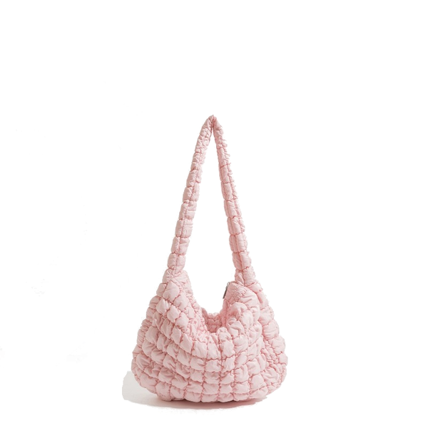 Stylish Shoulder Handbag Women Nylon Zipper Closure Solid Color Large Medium Women's Bags & Handbags