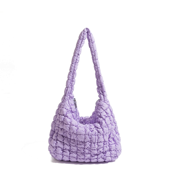 Stylish Shoulder Handbag Women Nylon Zipper Closure Solid Color Large Medium Women's Bags & Handbags