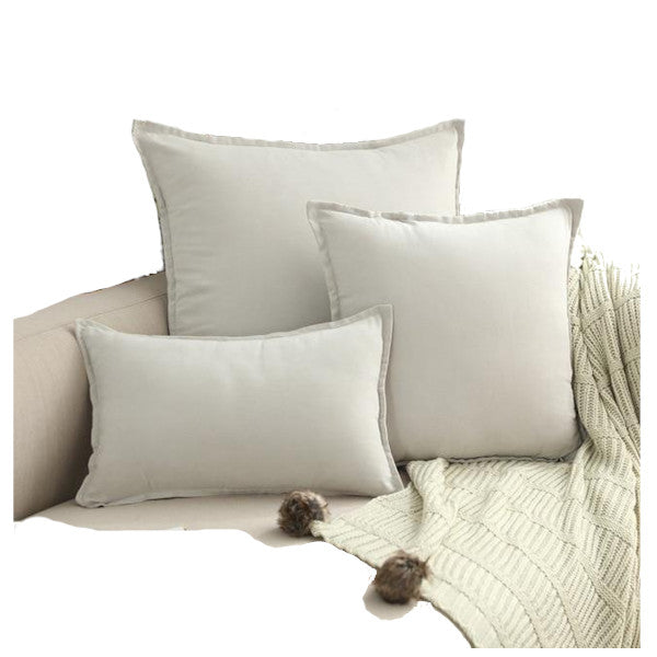 Suede Throw Pillows Cushion Covers Comfortable Decor Cushions & Decorative Pillows