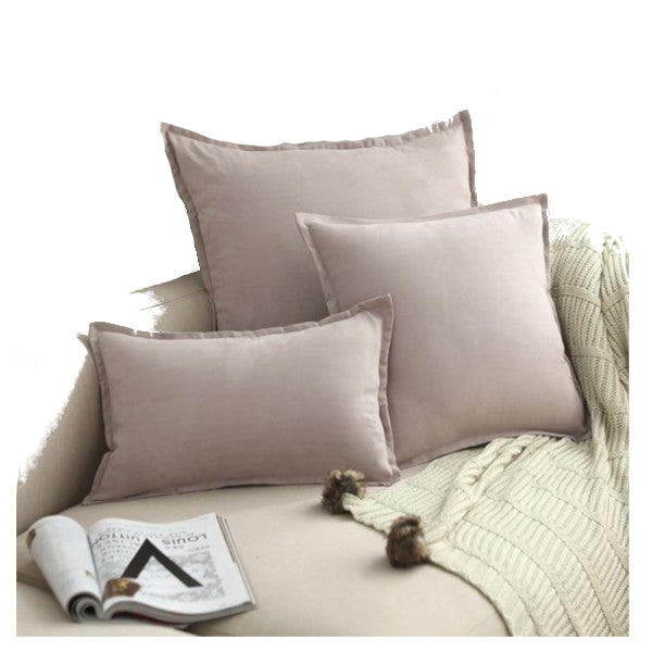 Suede Throw Pillows Cushion Covers Comfortable Decor Cushions & Decorative Pillows