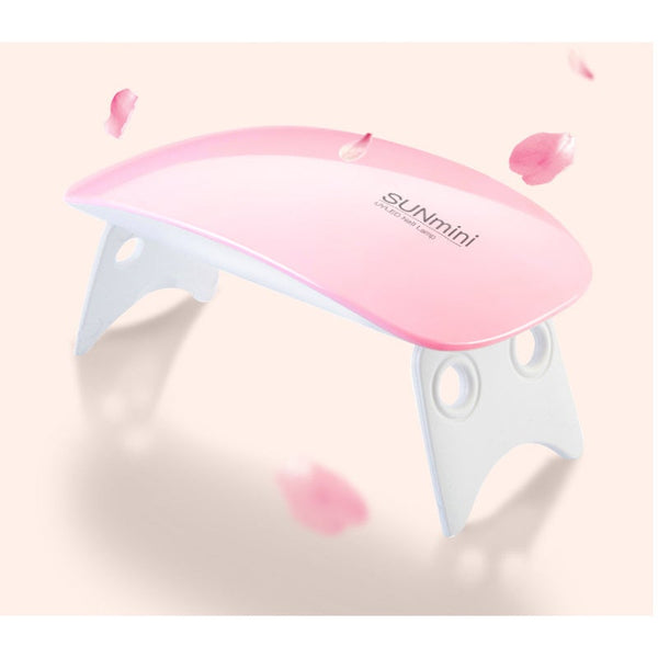 Sun Mini 6W Led Uv Nail Dryer Curing Lamp 60S Timer Usb For Gel Nails Based Polishes Nail Dryers & Lamps